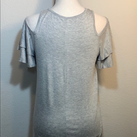 Alya It’s game day y’all cold shoulder top - Picture 2 of 5